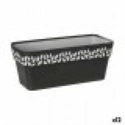 Самополиваща Сеялка Stefanplast Cloe Антрацит Пластмаса 13,3 x 12,3 x 29,3 cm (12 броя) - Articole de grădinărit, ghivece, sisteme de irigare