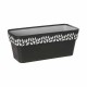 Самополиваща Сеялка Stefanplast Cloe Антрацит Пластмаса 13,3 x 12,3 x 29,3 cm (12 броя)