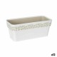 Самополиваща Сеялка Stefanplast Cloe Бял Пластмаса 13,3 x 12,3 x 29,3 cm (12 броя)