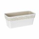 Самополиваща Сеялка Stefanplast Cloe Бял Пластмаса 13,3 x 12,3 x 29,3 cm (12 броя)