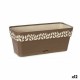 Самополиваща Сеялка Stefanplast Cloe Кафяв Пластмаса 13,3 x 12,3 x 29,3 cm (12 броя)