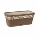 Самополиваща Сеялка Stefanplast Cloe Кафяв Пластмаса 13,3 x 12,3 x 29,3 cm (12 броя)