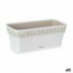 Самополиваща Сеялка Stefanplast Gaia Бял Пластмаса 13,3 x 12,3 x 29,3 cm (12 броя) - Articole de grădinărit, ghivece, sisteme de irigare