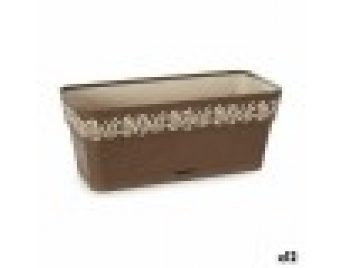 Самополиваща Сеялка Stefanplast Gaia Кафяв Пластмаса 13,3 x 12,3 x 29,3 cm (12 броя)