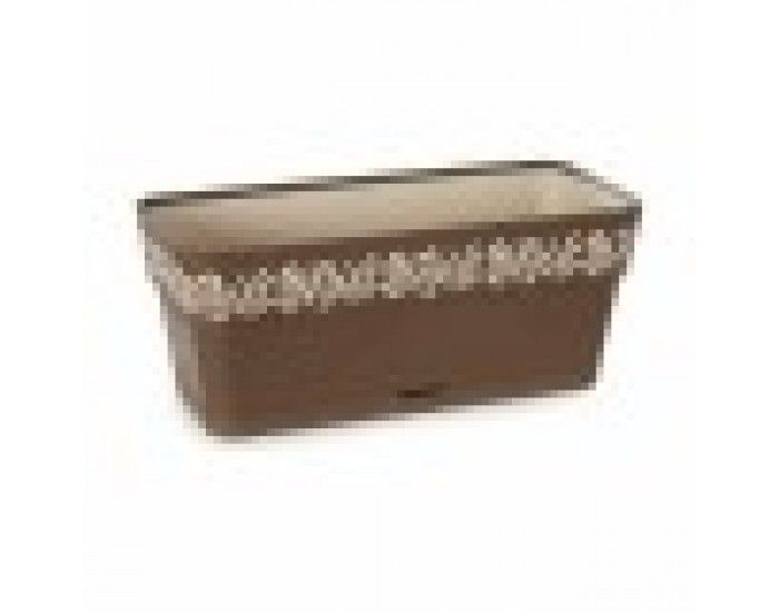 Самополиваща Сеялка Stefanplast Gaia Кафяв Пластмаса 13,3 x 12,3 x 29,3 cm (12 броя)