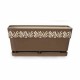 Самополиваща Сеялка Stefanplast Gaia Кафяв Пластмаса 13,3 x 12,3 x 29,3 cm (12 броя)