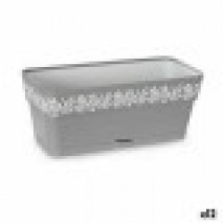 Самополиваща Сеялка Stefanplast Gaia Сив Пластмаса 13,3 x 12,3 x 29,3 cm (12 броя) - Articole de grădinărit, ghivece, sisteme de irigare
