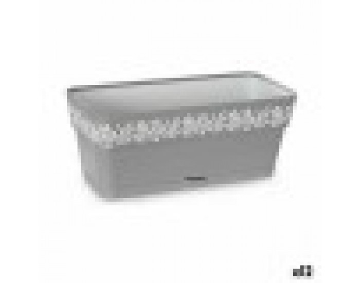 Самополиваща Сеялка Stefanplast Gaia Сив Пластмаса 13,3 x 12,3 x 29,3 cm (12 броя)