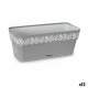 Самополиваща Сеялка Stefanplast Gaia Сив Пластмаса 13,3 x 12,3 x 29,3 cm (12 броя)