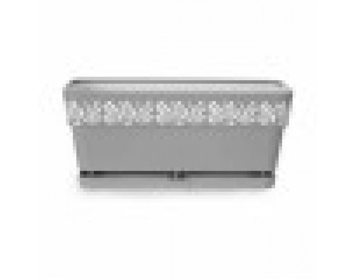 Самополиваща Сеялка Stefanplast Gaia Сив Пластмаса 13,3 x 12,3 x 29,3 cm (12 броя)