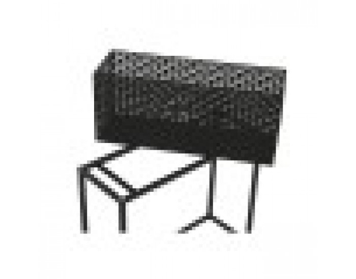 Комплект саксии DKD Home Decor 60 x 22 x 70 cm Черен Метал