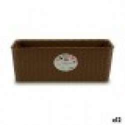 Саксия Stefanplast Бежов Пластмаса 39 x 13,5 x 15,5 cm (12 броя) - Articole de grădinărit, ghivece, sisteme de irigare