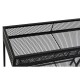 Комплект саксии Home ESPRIT Черен Метал 70 x 25 x 60 cm