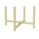 Комплект саксии DKD Home Decor 28,5 x 28,5 x 65,5 cm 28 x 28 x 65 cm Черен Златен Метал
