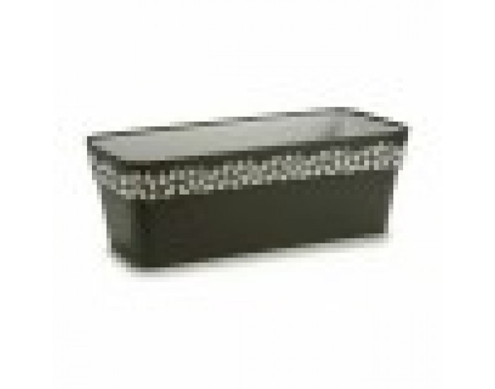 Самополиваща Сеялка Stefanplast Cloe Антрацит Пластмаса 49,5 x 17 x 19 cm (12 броя)
