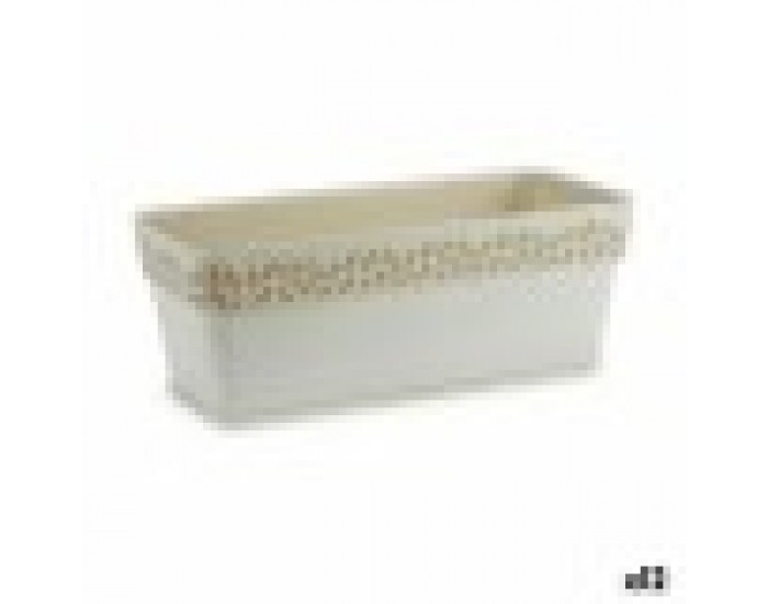 Самополиваща Сеялка Stefanplast Cloe Бял Пластмаса 49,5 x 17 x 19 cm (12 броя)