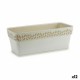 Самополиваща Сеялка Stefanplast Cloe Бял Пластмаса 49,5 x 17 x 19 cm (12 броя)