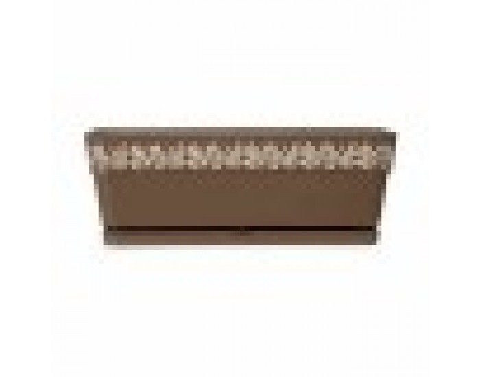 Самополиваща Сеялка Stefanplast Gaia Кафяв Пластмаса 18 x 17 x 49,5 cm (12 броя)