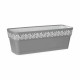 Самополиваща Сеялка Stefanplast Gaia Сив Пластмаса 49,5 x 17 x 19 cm (12 броя)