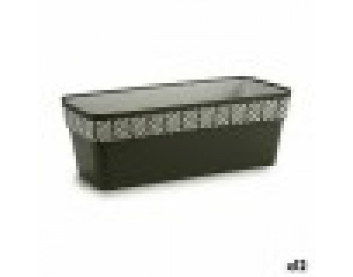Самополиваща Сеялка Stefanplast Orfeo Антрацит Пластмаса 18 x 17 x 49,5 cm (12 броя)