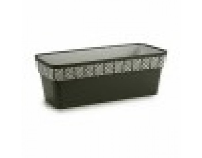 Самополиваща Сеялка Stefanplast Orfeo Антрацит Пластмаса 18 x 17 x 49,5 cm (12 броя)