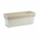 Самополиваща Сеялка Stefanplast Orfeo Бял Пластмаса 18,5 x 17 x 49,3 cm (12 броя)