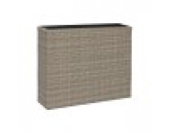 Саксия Home ESPRIT полипропилен Pатан 83 x 22 x 65 cm