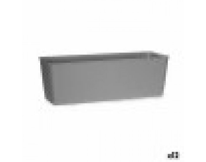 Саксия Stefanplast Сив Пластмаса 18 x 16 x 49 cm (12 броя)