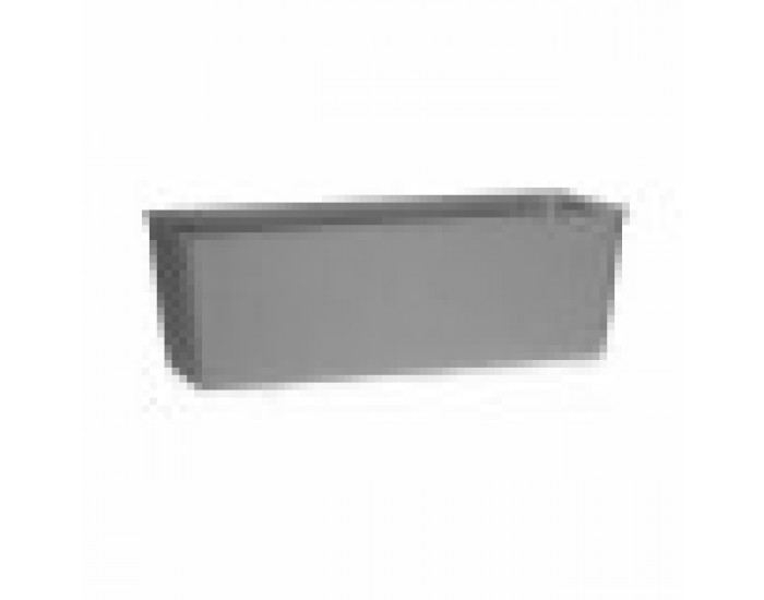 Саксия Stefanplast Сив Пластмаса 18 x 16 x 49 cm (12 броя)