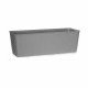Саксия Stefanplast Сив Пластмаса 18 x 16 x 49 cm (12 броя)