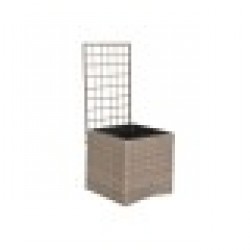 Саксия Home ESPRIT полипропилен Pатан 48 x 52 x 114 cm - Articole de grădinărit, ghivece, sisteme de irigare