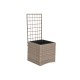 Саксия Home ESPRIT полипропилен Pатан 48 x 52 x 114 cm