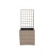 Саксия Home ESPRIT полипропилен Pатан 48 x 52 x 114 cm