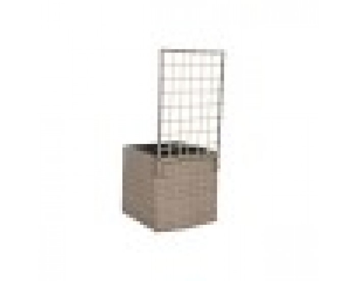 Саксия Home ESPRIT полипропилен Pатан 48 x 52 x 114 cm