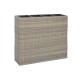 Саксия Home ESPRIT полипропилен Pатан 95 x 26 x 80 cm
