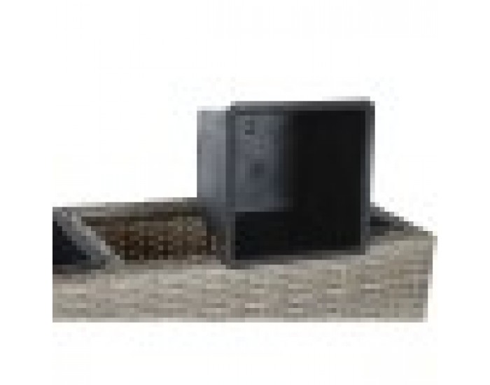Саксия Home ESPRIT полипропилен Pатан 95 x 26 x 80 cm