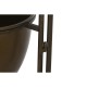 Саксия DKD Home Decor Черен Метал Мед Vintage (35 x 26,5 x 105 cm)