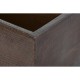 Комплект саксии Home ESPRIT Златен Алуминий 100 x 43 x 40 cm