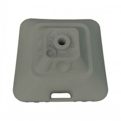 Base pour parapluie Marbueno Бял 45 x 27 x 45 cm Квадратек - Mobilier de grădină, accesorii și umbrele