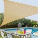 Плат Тента 5 x 5 m 500 x 500 x 0,5 cm Сив полиетилен