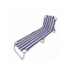 Lamamistool Marbueno Райета Син Бял 187 x 24 x 55 cm - Mobilier de grădină, accesorii și umbrele