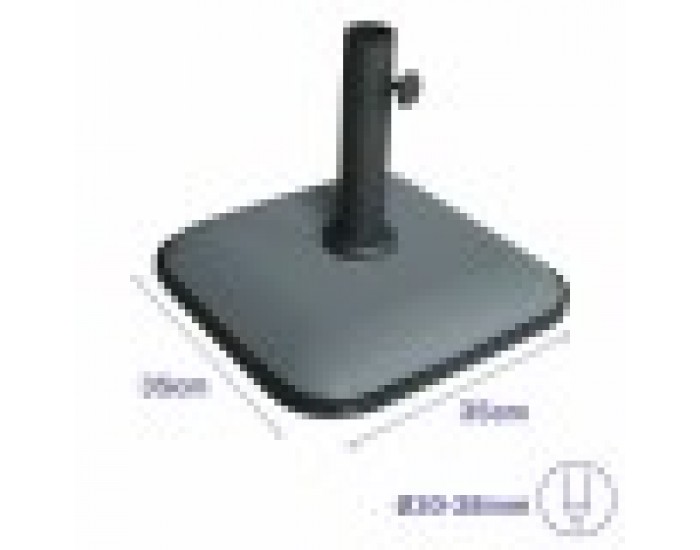 Base pour parapluie Marbueno Сив 35 x 5 x 35 cm Квадратек