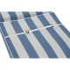 Възглавница DKD Home Decor Xамак 190 x 60 x 5 cm Бял Небесно синьо