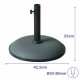 Base pour parapluie Marbueno Сив Кръгъл
