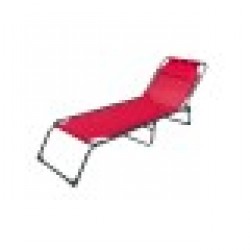 Lamamistool Marbueno 10000 Червен 190 x 27 x 58 cm - Mobilier de grădină, accesorii și umbrele