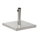 Base pour parapluie DKD Home Decor Сребрист Неръждаема стомана (45 x 45 x 35 cm)