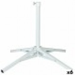 Base pour parapluie Aktive 65 x 60,5 x 65 cm Метал Бял (6 броя) - Aktive