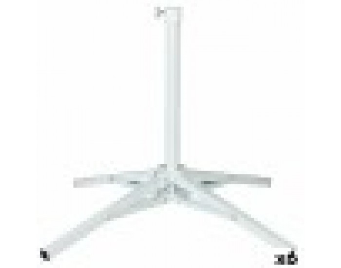 Base pour parapluie Aktive 65 x 60,5 x 65 cm Метал Бял (6 броя)