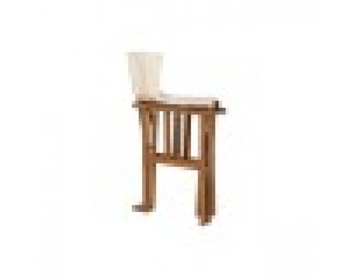 Aiatool Home ESPRIT Бял Кафяв Aкациево дърво 52 x 53 x 87 cm