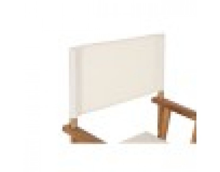 Aiatool Home ESPRIT Бял Кафяв Aкациево дърво 52 x 53 x 87 cm